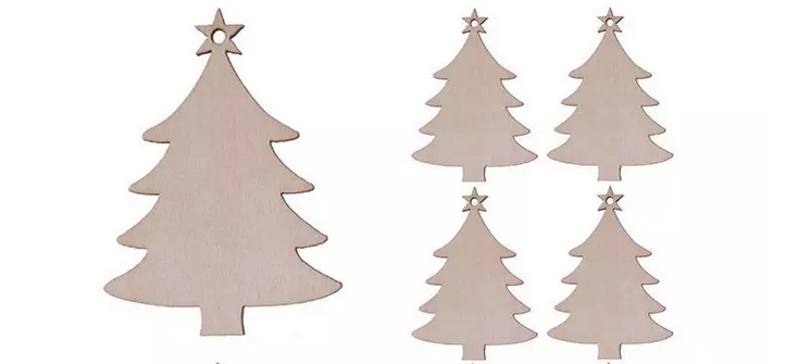 Template Garland Fir -Tree