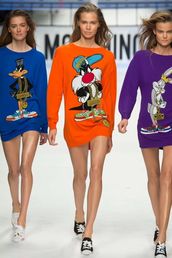 Street Fashion Autumn-Winter-Sweat for girls-cartoon prints