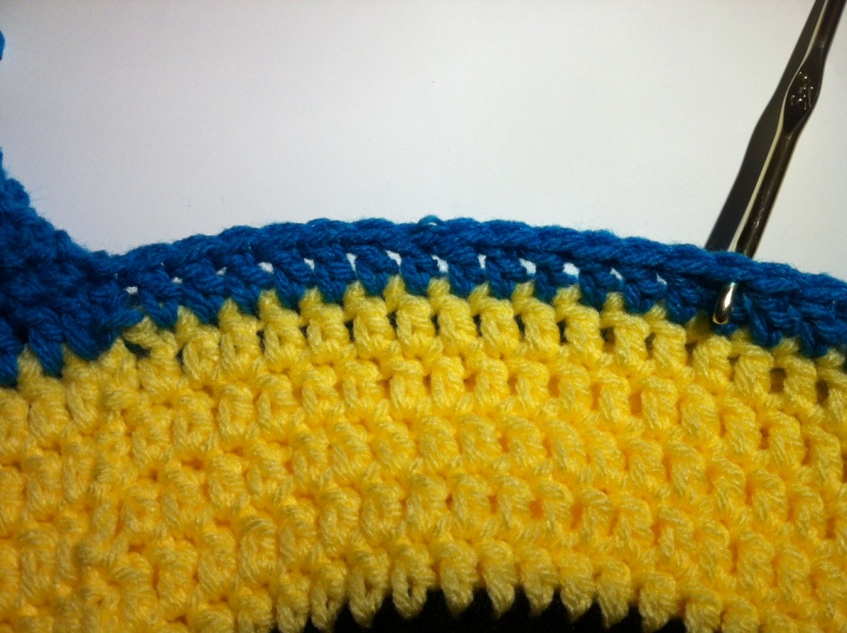 Crochet hat for a boy in spring and autumn: Step 23
