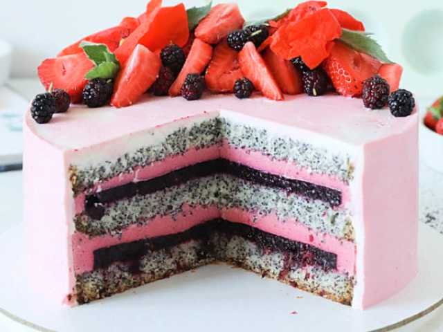 Самый вкусный бисквитный маковый торт своими руками в домашних условиях: рецепты с фото пошагово