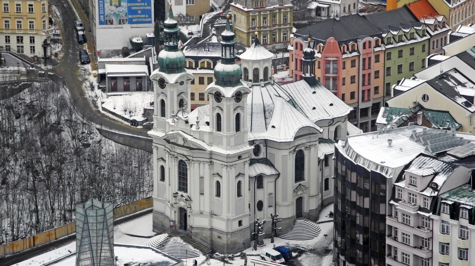 Kirche von Maria Magdalene, Karlovy Variable, Tschechische Republik