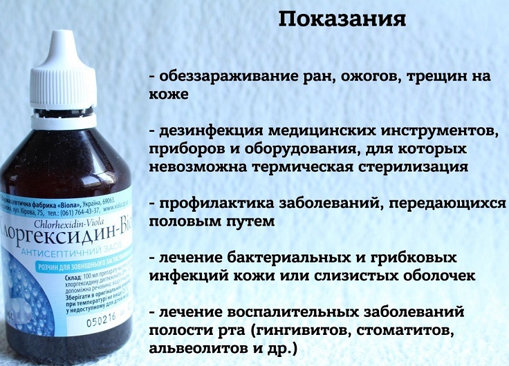 Chlorhexidine - Kesaksian