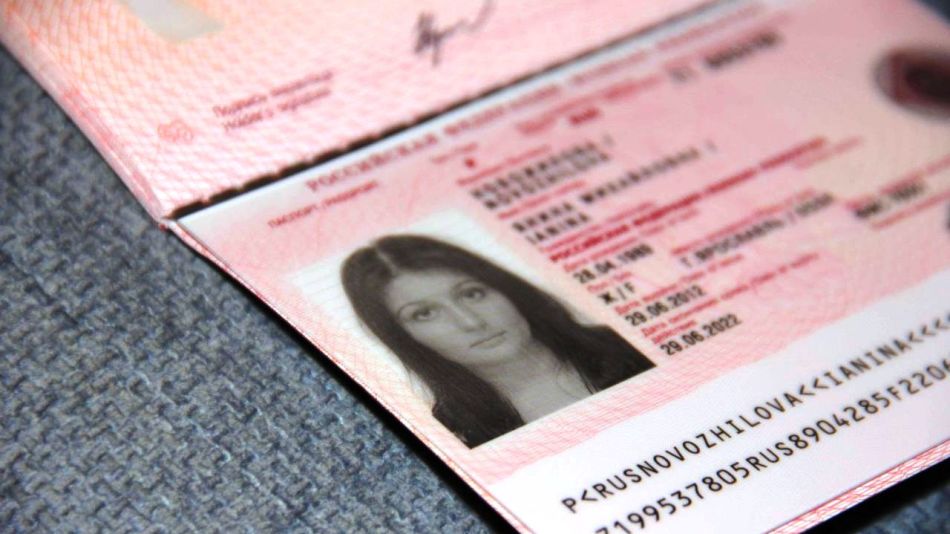 Passeport étranger d'un citoyen de la Fédération de Russie
