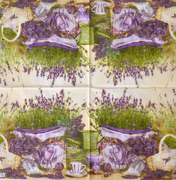 These napkins are suitable for the Provence style
