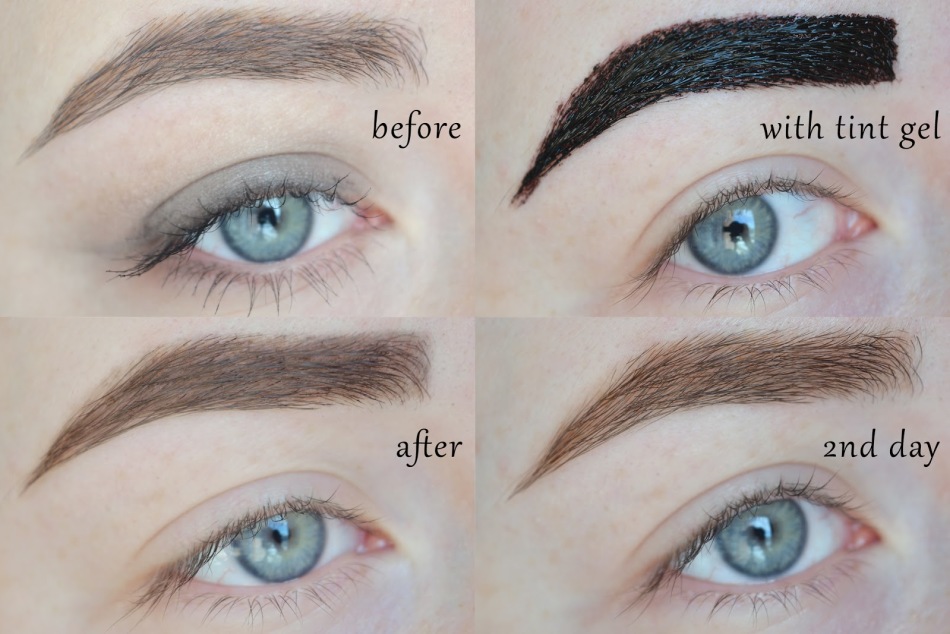 Tint for eyebrows