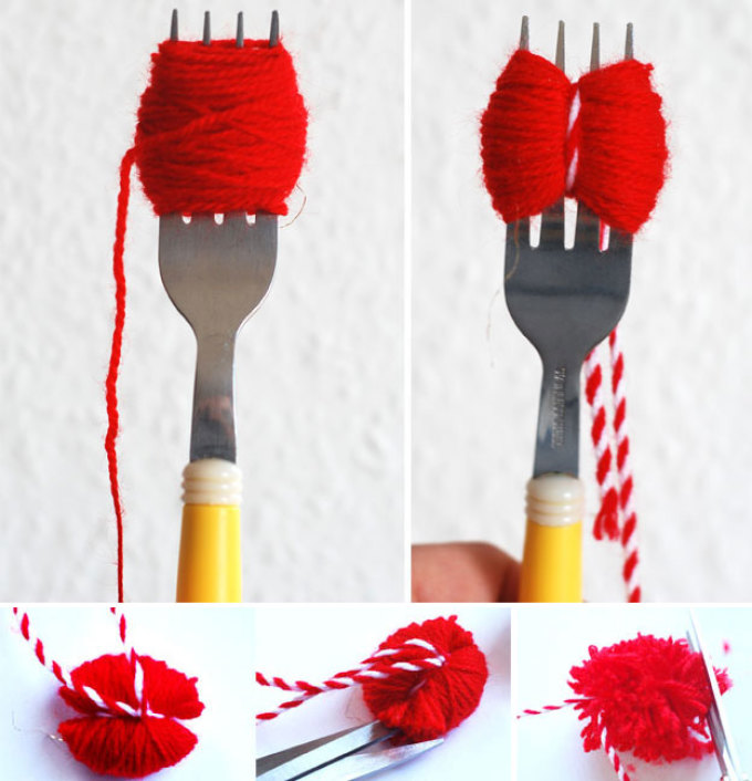 How to make pompons?