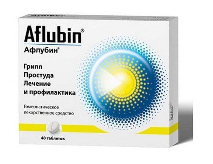 Aflubin - homeopathic antiviral agent