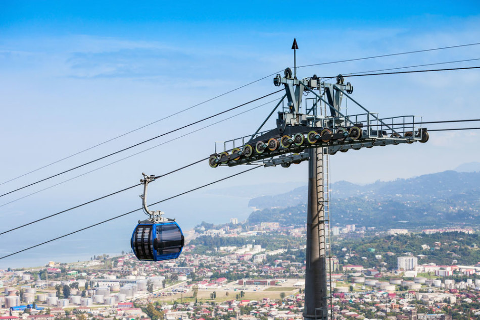 Cable car in Batumi