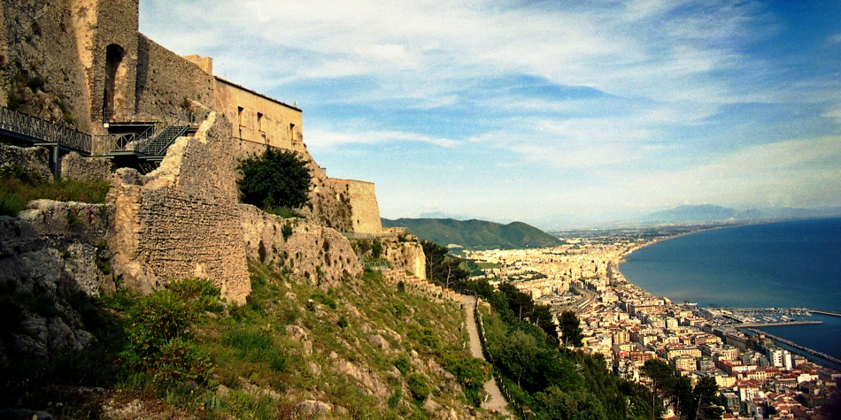 Arki erőd Salernóban, Olaszországban