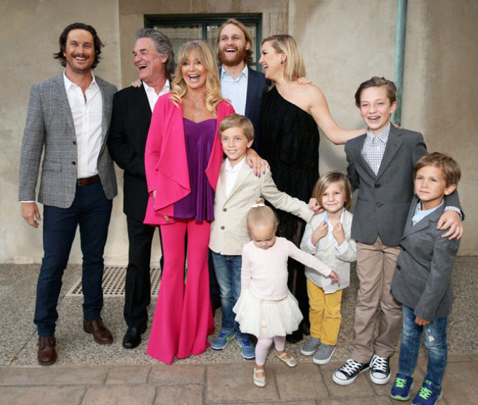 Большая семья актрисы