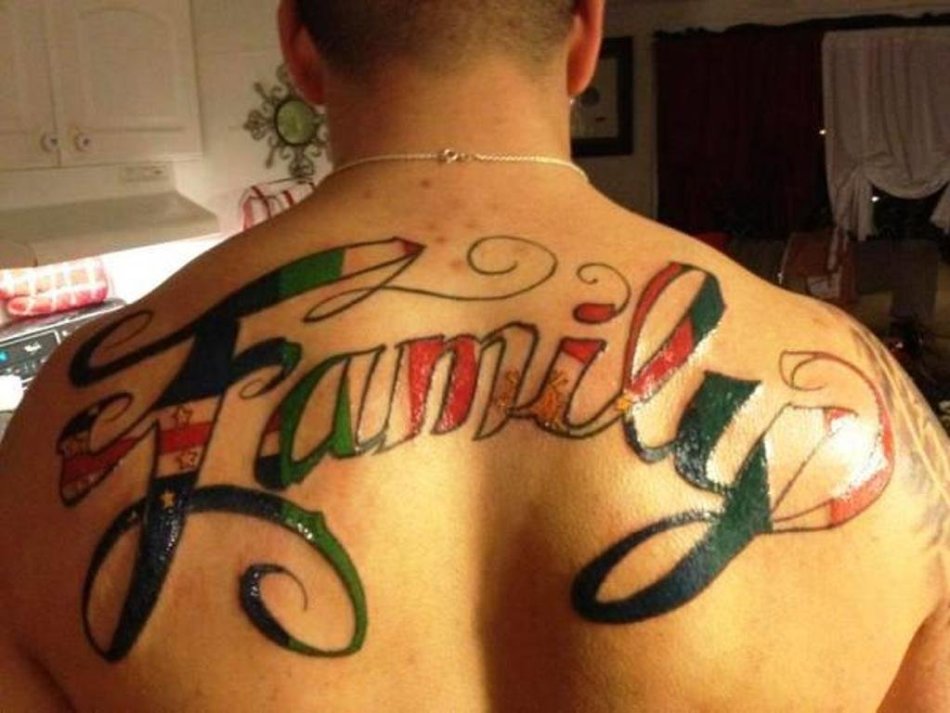 Tattoo about the family