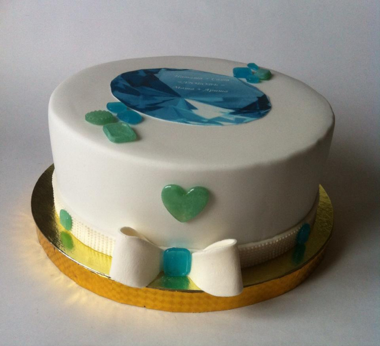 Gâteau pour 16 ans de mariage: idées, photos