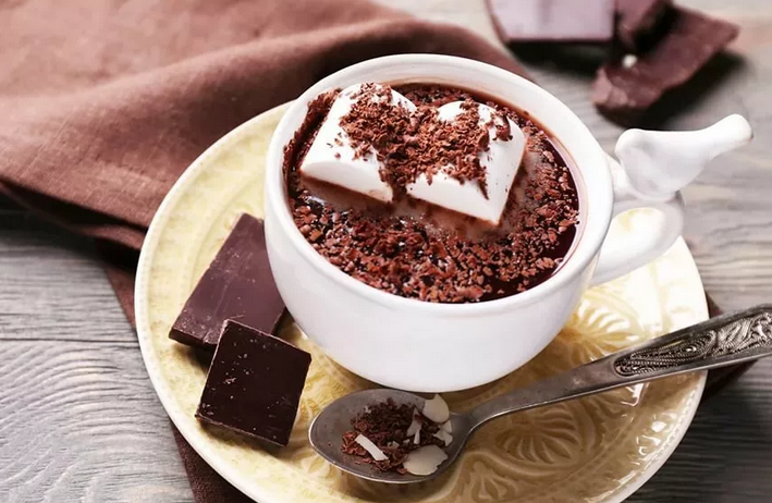 Cocoa with marshmallo