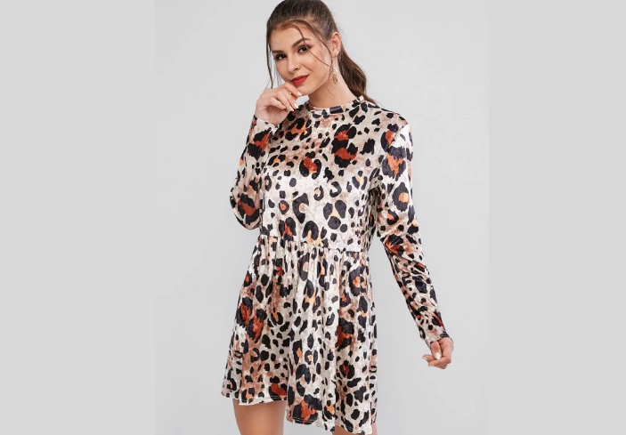 Vestido de leopardo