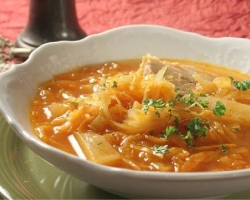 Sauer cabbage cabbage soup: the best recipes. How to cook delicious soup made of sauerkraut with pork and chicken, pearl barley, lean, per diem: recipes