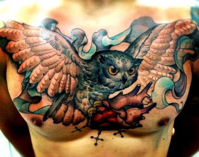 ① Значение татуировки совы для девушек и мужчин, фото, эскизы тату