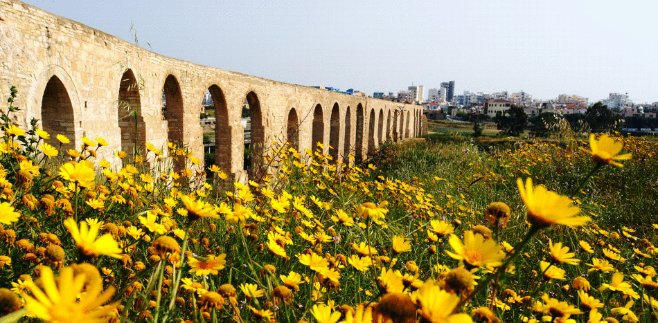 Aqueduct Kamares, Larnaca, Siprus