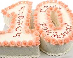 Okusna torta za fantov rojstni dan in dekleta v obliki 10 let, za poroko, obletnico, v mikrovalovni pečici v 10 minutah, brez pečenja, z mastiko, brez mastike: korak -s koraki, fotografije, fotografije, videoposnetki, ideje za okras za torte z lastnimi rokami. Kako narediti številko 10 iz biskvita za torto: Navodila