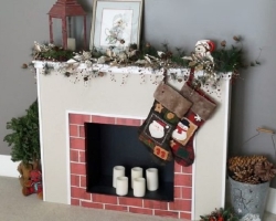 Decorative fireplace: what role performs, what can you make quickly? Ideas for creating fireplaces from drywall, foam, cardboard, plywood, chipboard, wood, brick, old furniture: step -by -step description, diagrams, drawings, photos