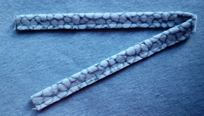 Sewed strip