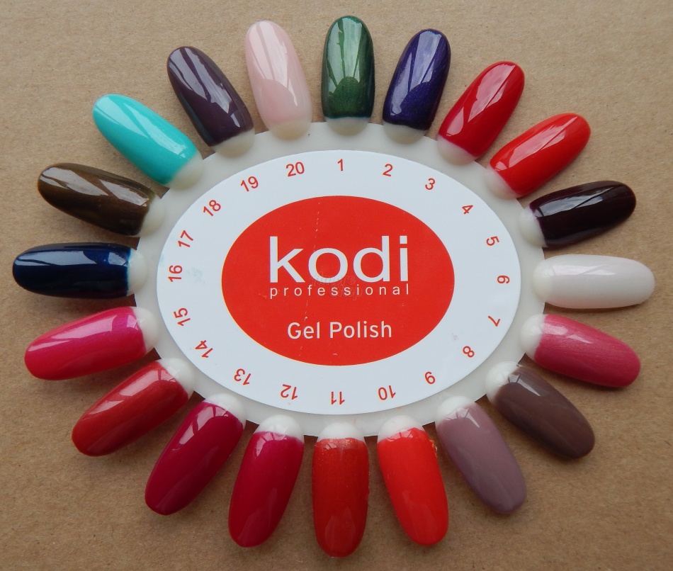 Kodi Professional Gel Polituren Freude mit einer Palette