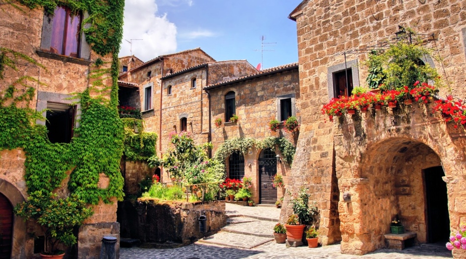 Old Quarters of Roma, Italia