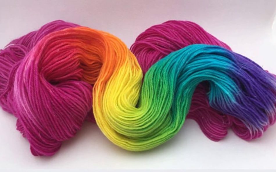 Yarn for the gradient