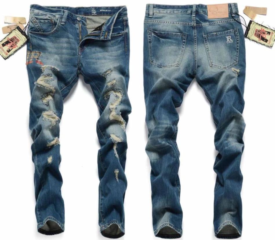 Men's jeans of large sizes