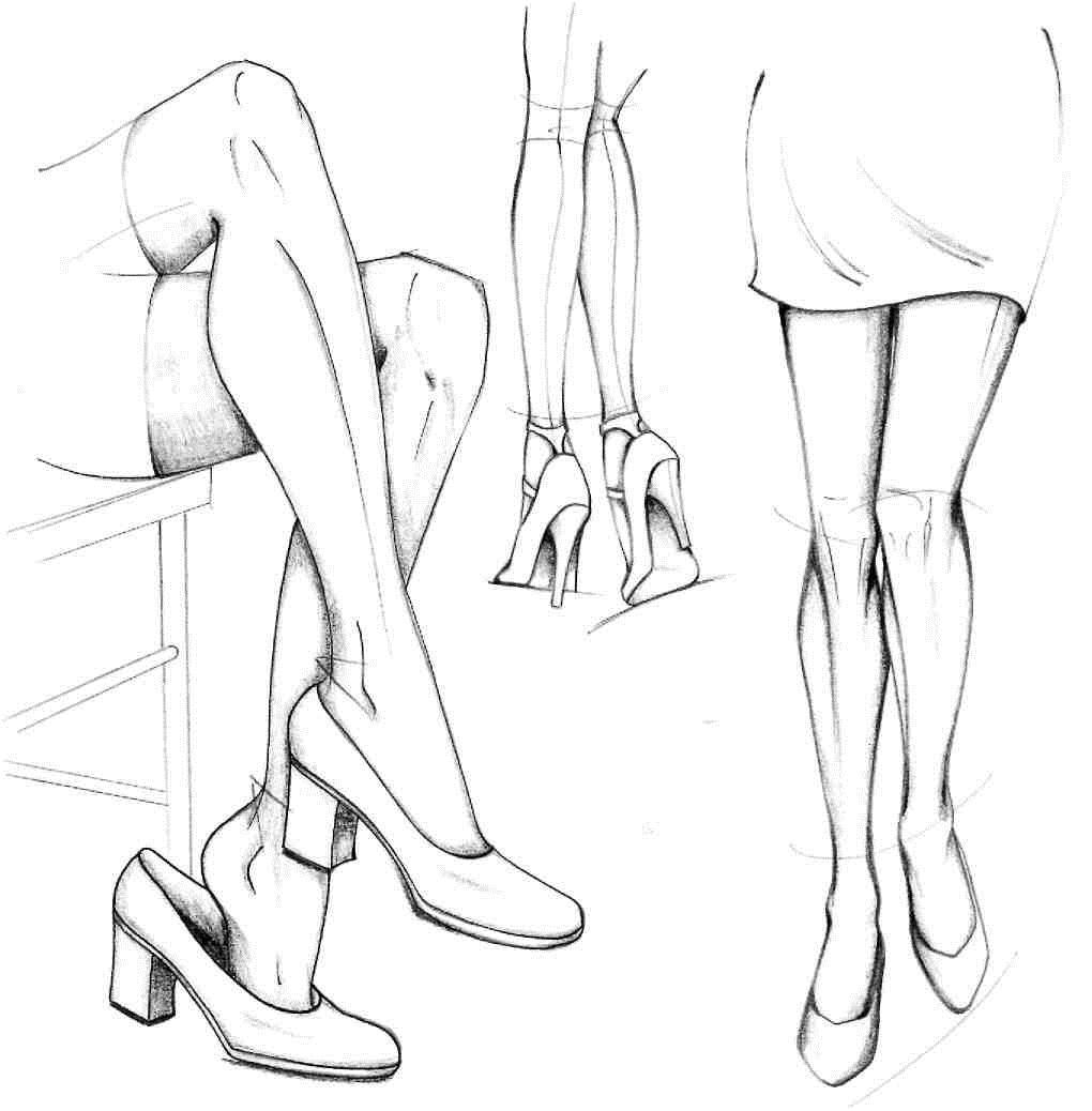 Ноги в одежде