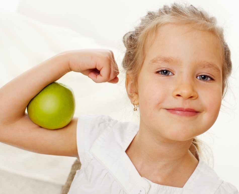 Enfant en bonne santé