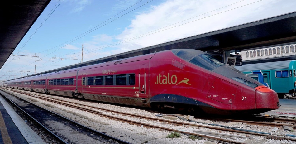 Train à grande vitesse en Italie