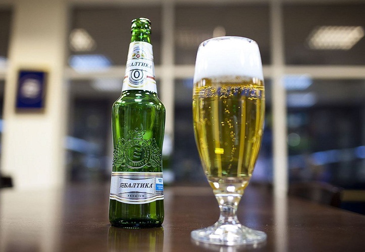 Non -alcoholic beer is obtained by breeding alcohol itself from a regular drink