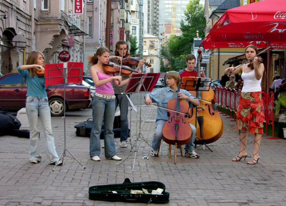 Die Anziehungskraft von Moskau - Arbat