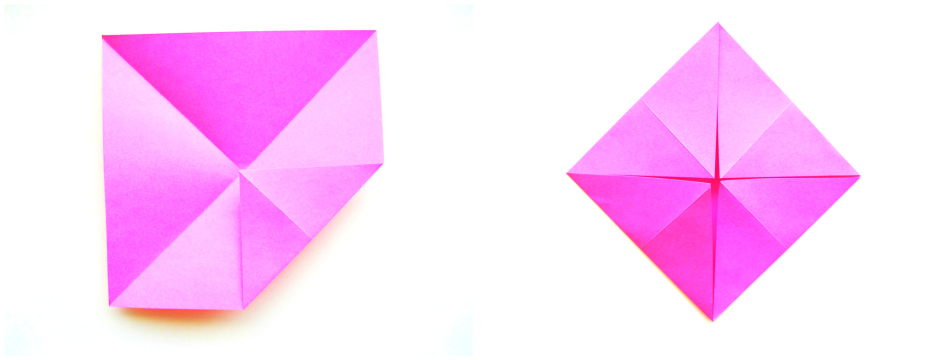 Как сложить конверт/блинчик для гадалки-оригами