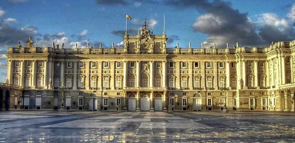 Palais royal à Madrid, Espagne