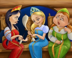 Tale de fées «Trois filles» pour les adultes-une sélection pour les vacances bruyantes et les fêtes d'entreprise