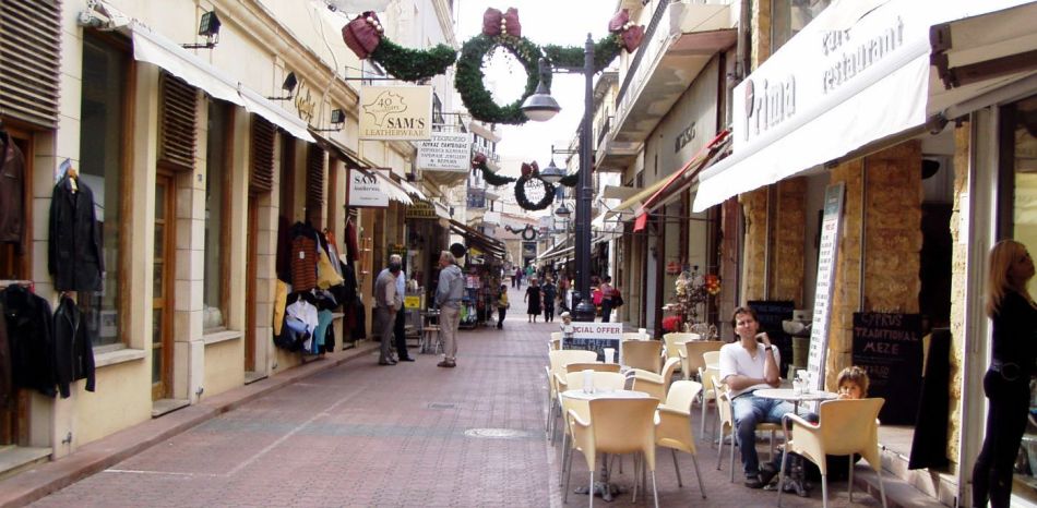 St. Andrew Street (agios Andreas), Limassol, Cyprus