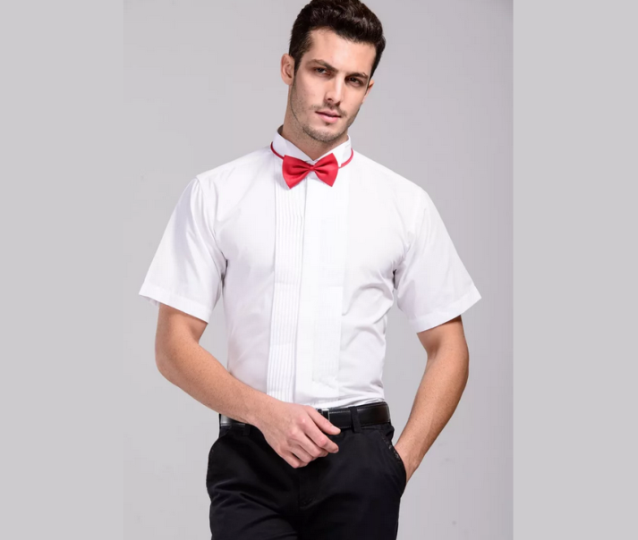 Белая рубашка мужчинам — модные образы