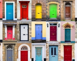 Jak wybrać idealny kolor frontowych drzwi do domu, apartamenty: tworzenie kontrastów, wskazówek