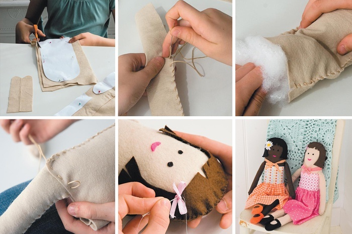 Tilda doll, made with your own hands can become a real amulet for a young family