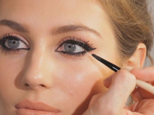 How to choose the right and draw arrows in front of your eyes? Beautiful, perfect arrows in the eyes, instructions, stencils