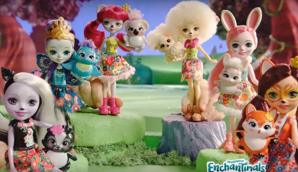 Enchantimals dolls and their pets