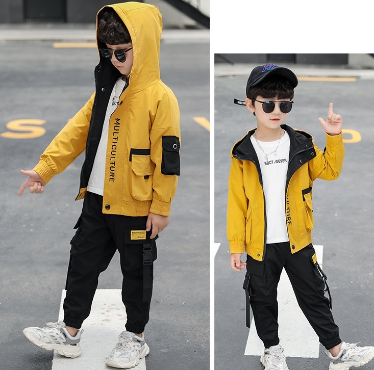 Children's tracksuit for spring-autumn with a jacket