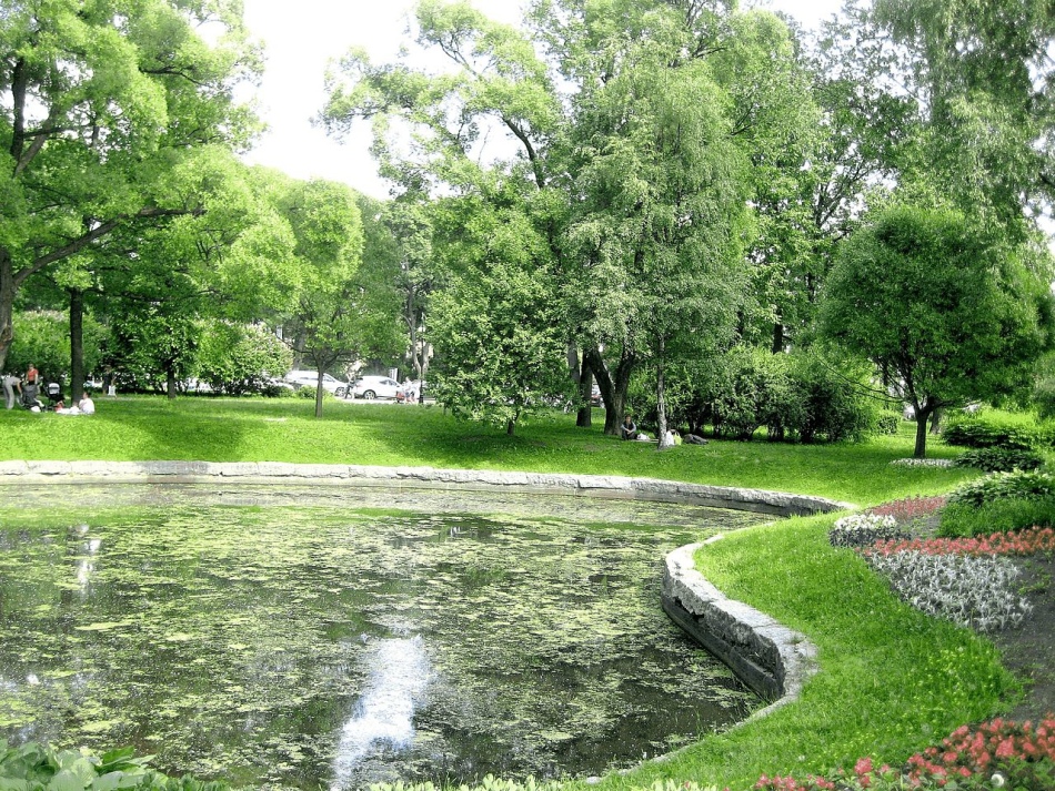 Aleksandrovsky Park is the true decoration of the city of St. Petersburg