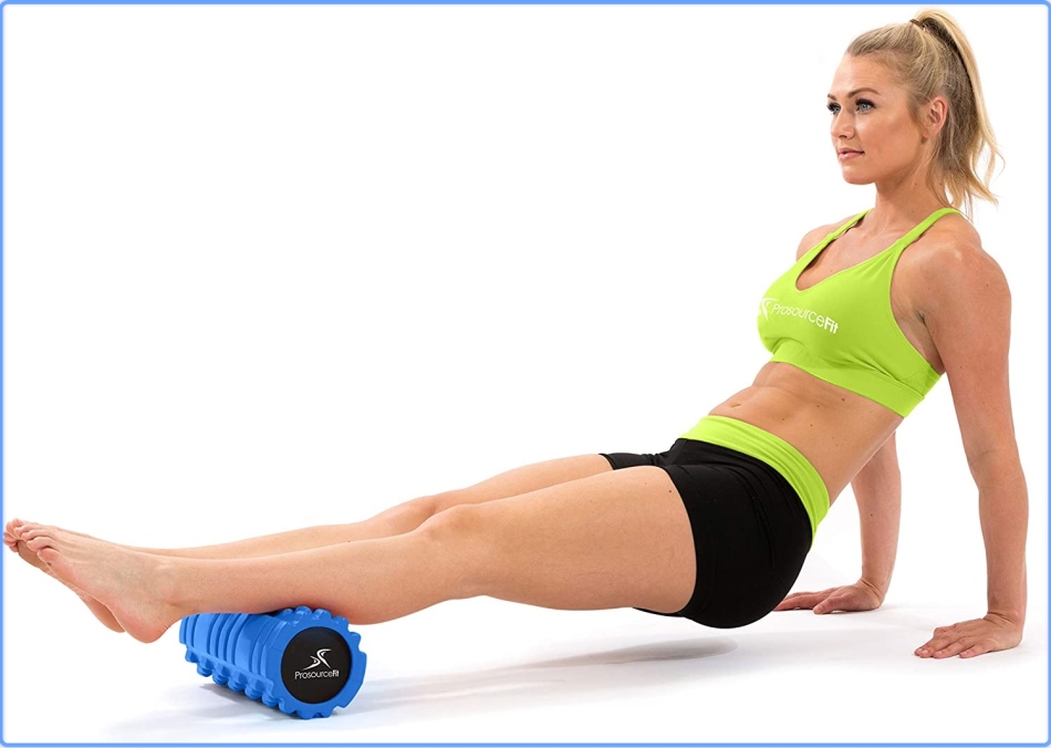 Massage roller exercise