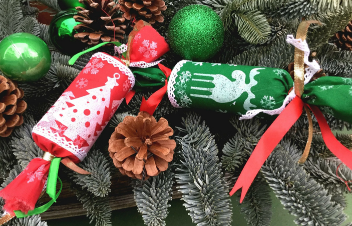 Decoration for the New Year of the interior of the children's room