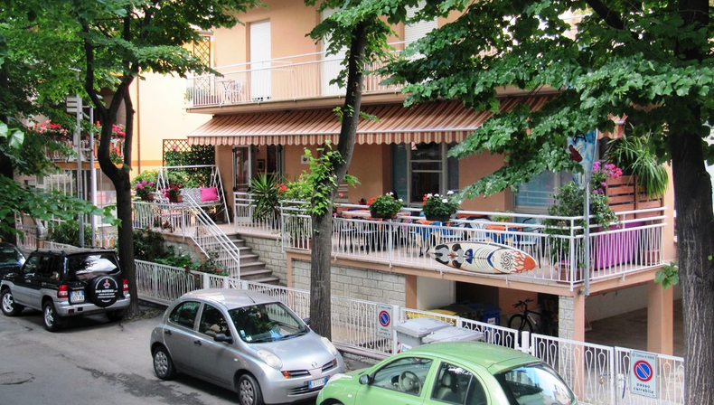 Hotell Villa Elia, Rimini, Olaszország