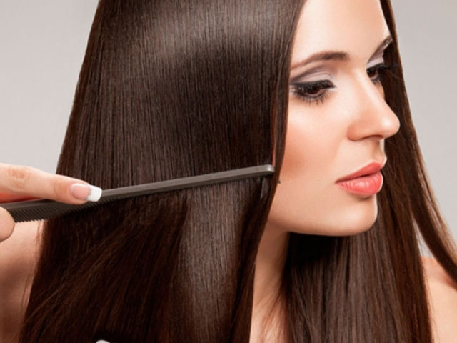 Botox za lase: pred in po. Ravnanje las z botoxom