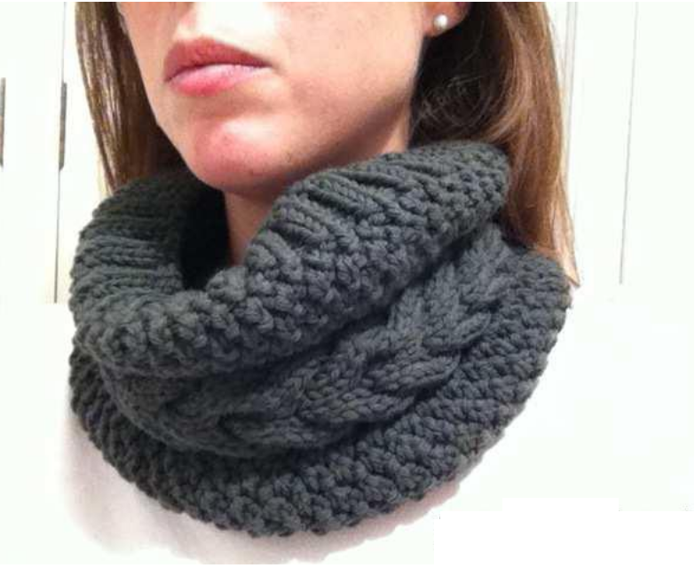 Pipe scarf/clamp with braids