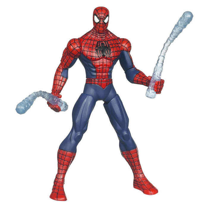 Gambar Spider-Man untuk membuat sketsa, opsi 3